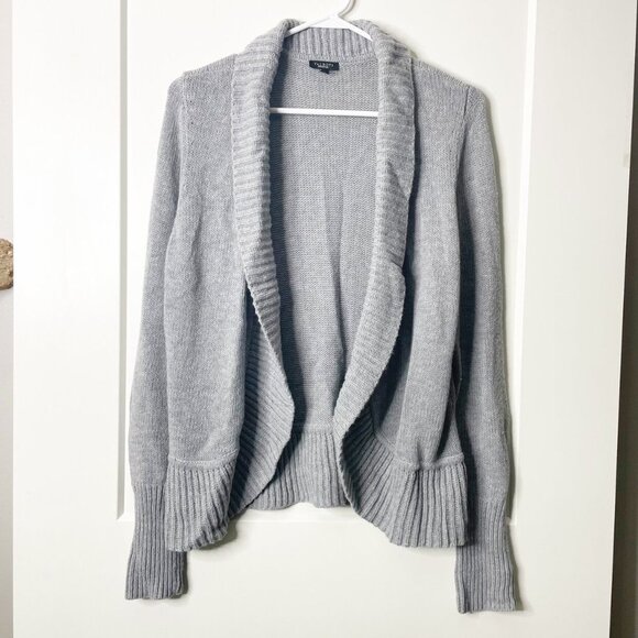Women’s Talbots Gray Open Cardigan Sweater Size Small - Picture 1 of 6